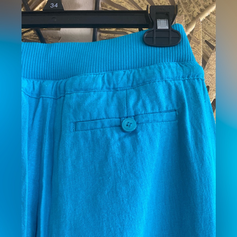 Love Tree Teal Pants - Picture 5 of 6